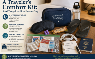 A Traveler’s Comfort Kit: Small Things for a More Pleasant Stay
